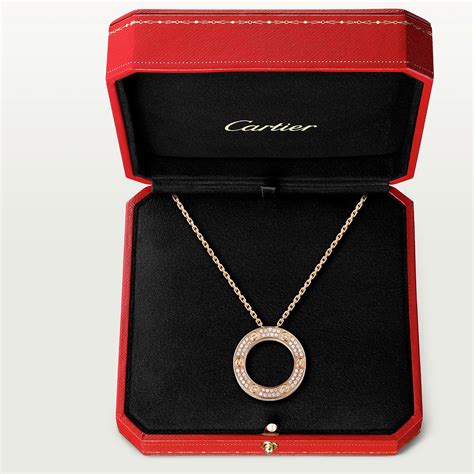 cartier love diamond|cartier love necklace with diamonds.